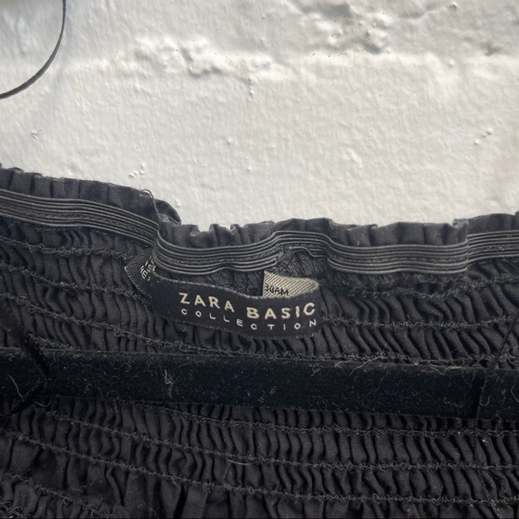 ZARA OFF THE SHOULDER BASIC TOP - Picture 3 of 4